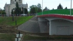 Most w ciągu ulicy Topolowej w Przemyślu